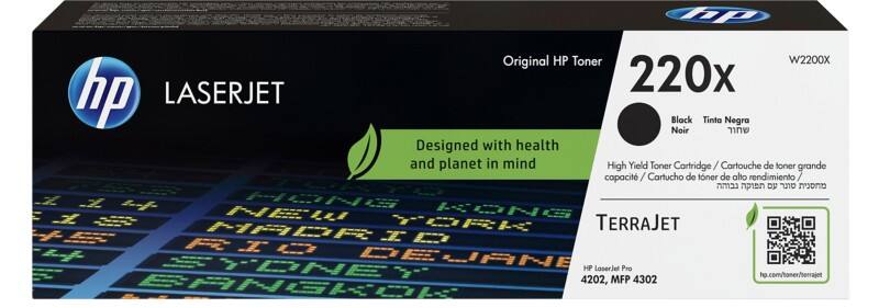 HP 220X Original Tonerkartusche W2200X Schwarz