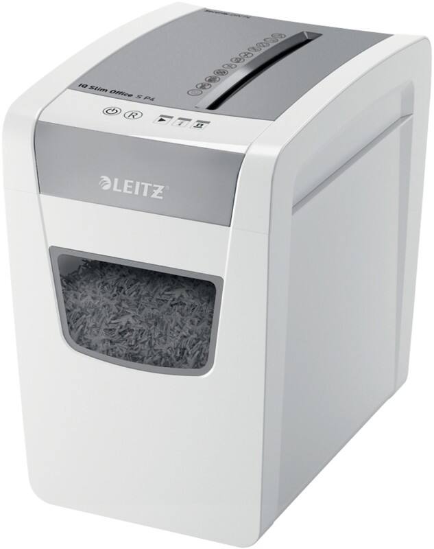 Leitz IQ Aktenvernichter 14 Blatt Partikelschnitt Sicherheitsstufe P-4 23 L 80980000