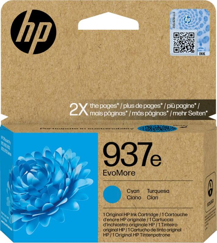 HP Original Tintenpatrone 4S6W6NE Cyan