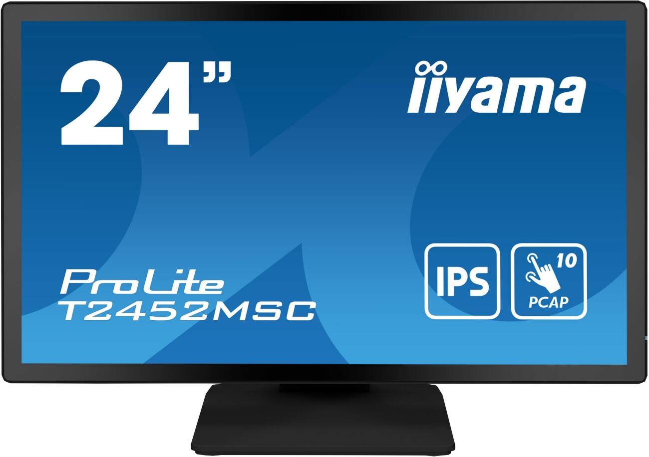 iiyama Touch 60,5 cm (23,8") IPS Monitor T2452MSC-B1 Schwarz