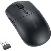 Kensington EQ MY430 Kabellose wiederaufladbare Maus K75507EU Optische Maus Für Rechts- und Linkshänder Bluetooth/USB-A Nano-Empfänger Schwarz