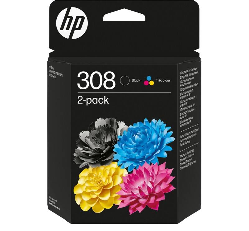 HP Original Tintenpatrone 6L6S6UE Schwarz, Cyan, Gelb, Magenta