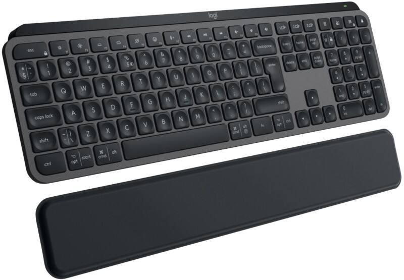 Logitech MX Tasten S Kabellose Tastatur QWERTY (US) mit Bluetooth Graphit