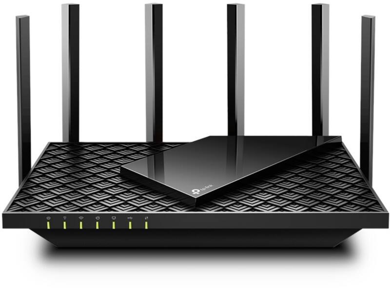 TP-LINK Archer AX5400 Dual-Band Gigabit Wi-Fi 6 Router, Schwarz