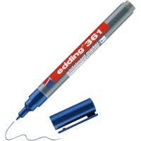 edding E-361 Whiteboard-Marker Blau Rundspitze 1 mm