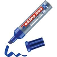 edding E-365 Whiteboard-Marker Blau Keilspitze 7 mm