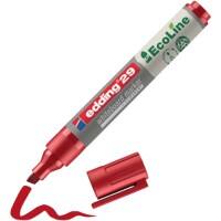 edding ecoline E-29 Whiteboard-Marker Rot Keilspitze 1 - 5 mm