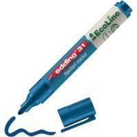 edding ecoline E-31 Flipchart-Marker Rundspitze 3 mm Blau Nachfüllbar