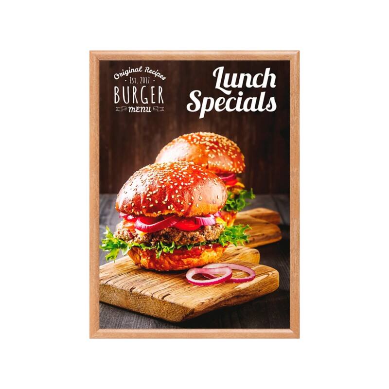 SHOWDOWN 50 x 70 cm Klapprahmen Braun KR50x70G25LB 53,1 (B) x 1,1 (T) x 73,1 (H) cm