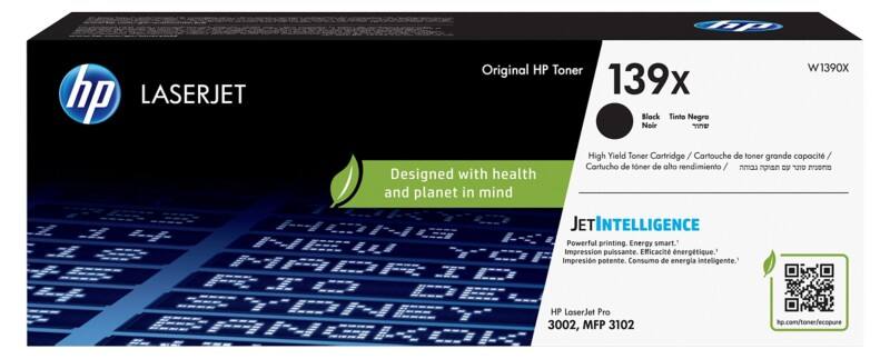 HP 139X Original Tonerkartusche W1390X Schwarz