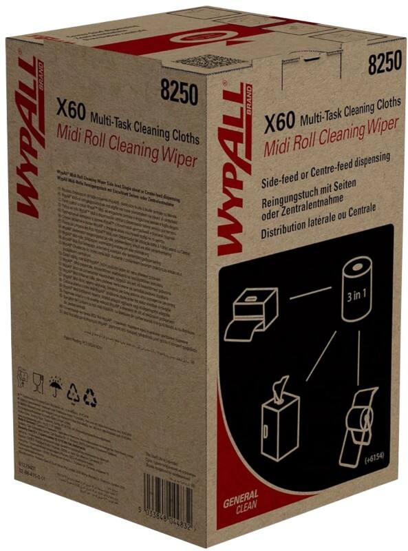 WYPALL General Clean Allzweck-Reinigungstücher Blau 8250 235 Stück