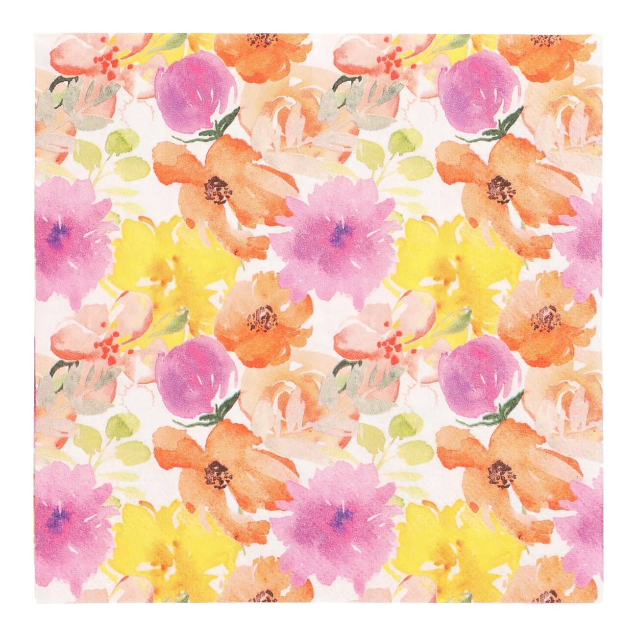 PAPSTAR Servietten Tissue Mehrfarbig 33 x 33 cm 20 Stück