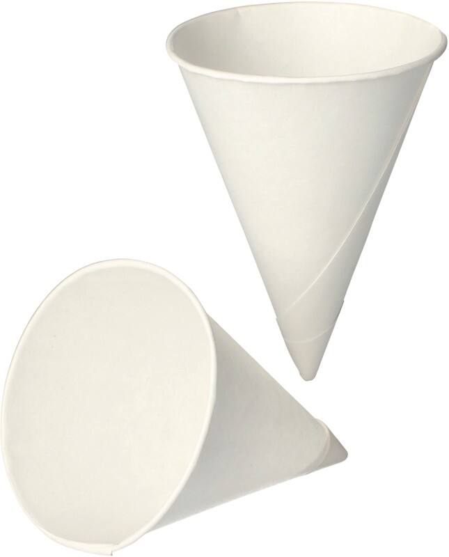 PAPSTAR Spitzbecher 120 ml Weiß 105 mm 200 Stück