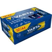 VARTA Batterien LONGLIFE Power AA 2960 mAh Alkaline 12 Stück