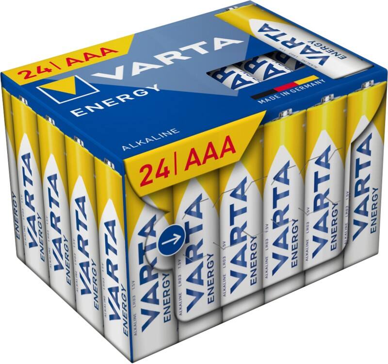 VARTA Batterien 4103 AAA Alkaline 24 Stück