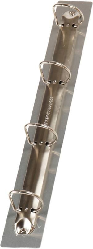 Djois Binderinge Silber Aluminium DIN A4+ 4,5 (B) x 4 (T) x 32 (H) cm