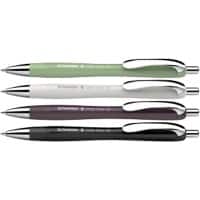 Schneider Slider Rave XB Kugelschreiber Blau 0.7 mm Extra Breit Kugelschreiber 3+1 4 Stück