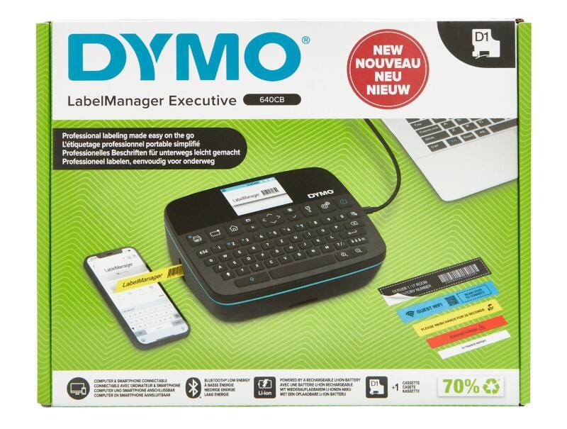 DYMO LabelManager Executive 640 CB Etikettendrucker Thermodruck QWERTZ Schwarz