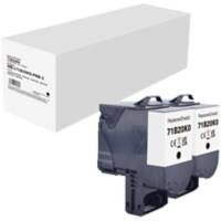 Kompatibel Lexmark Tonerkartusche Schwarz