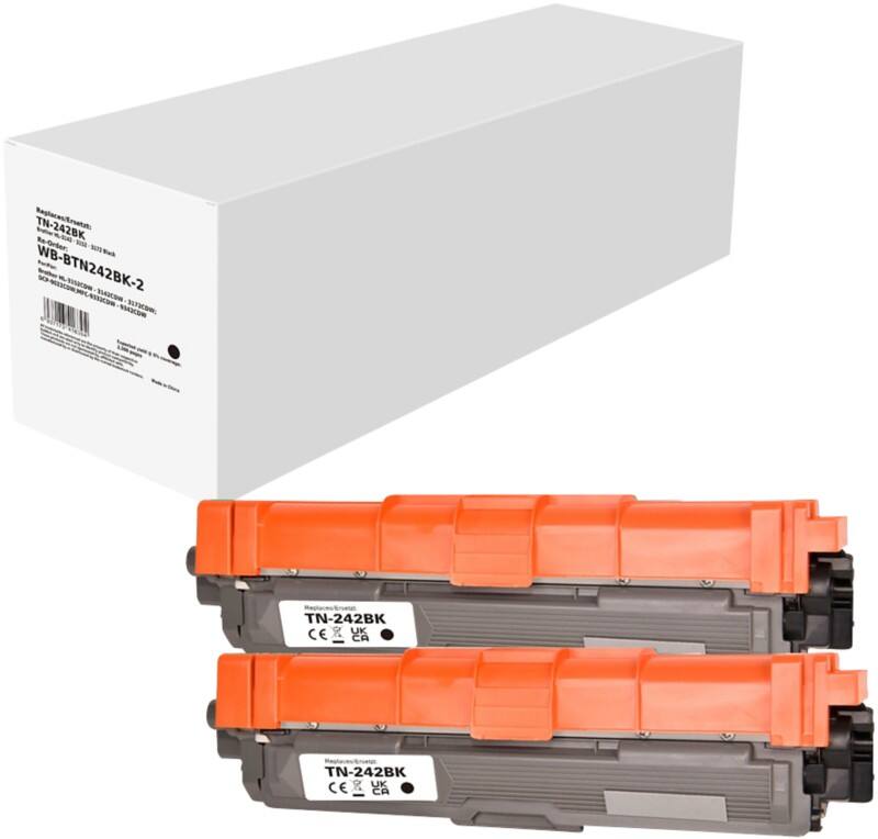TN-242BK Kompatibel Brother Tonerkartusche Schwarz