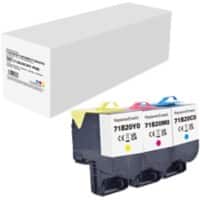 Kompatible Lexmark Tonerkartusche Cyan, Magenta, Gelb 3er-Pack