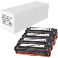 731H BK+731 CMY Kompatible Canon Tonerkartusche Schwarz, Cyan, Magenta, Gelb 4er-Pack