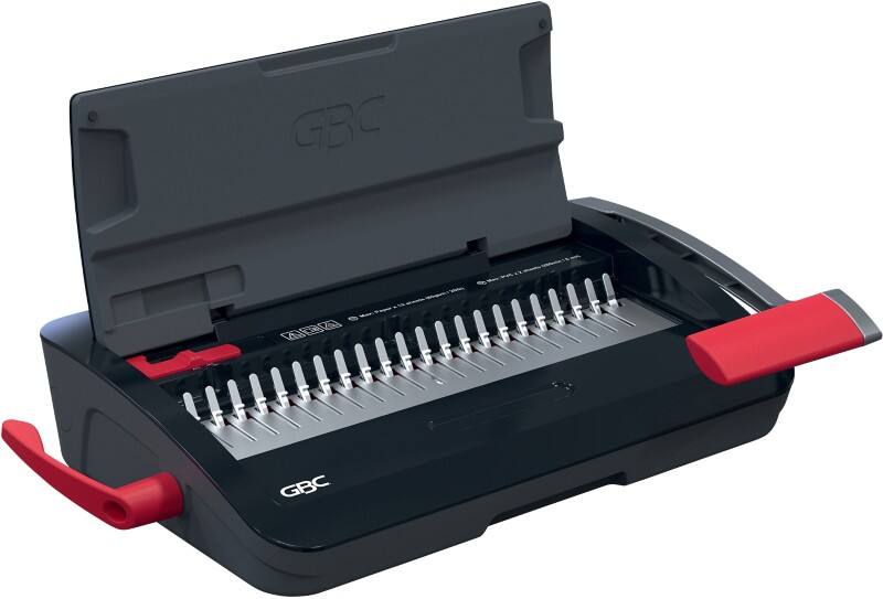 GBC CombBind CB12 Manuelles Spiralbindegerät 4410060 165 Blatt