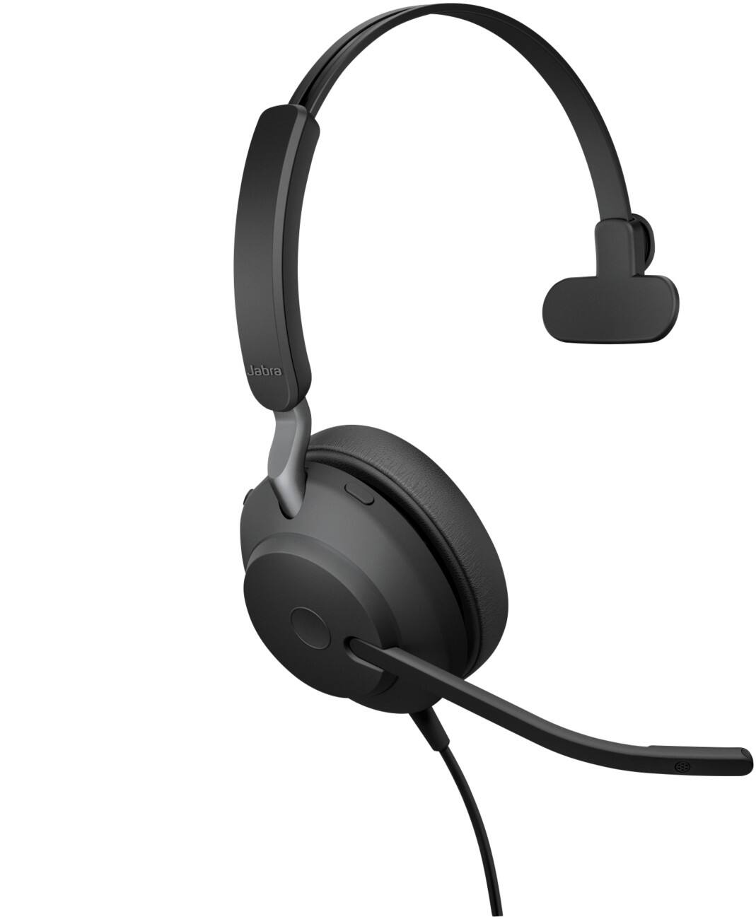 Jabra Evolve2 Kabelgebundenes Headset Over-the-Head USB Mono 40 SE Schwarz