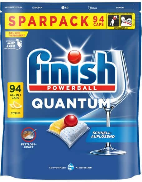 Finish Ultimate Spülmaschinentabs 3311064 Citrus 94 Stück