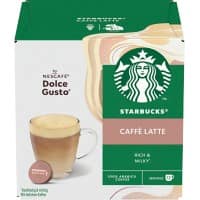 Starbucks by Nescafe Dolce Gusto Kaffeekapseln Caffè Latte 12 Stück 121,2 g
