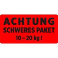 AVERY Zweckform Warnetiketten 7254 selbstklebend Rot 100 x 50 mm 200 Stück