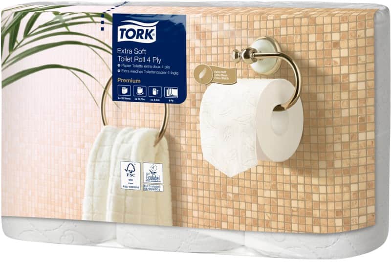Tork Premium T4 Toilettenpapier 4-lagig 110406 42 Stück à 150 Blatt