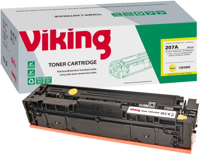 Viking 207A Kompatibel HP Tonerkartusche W2212A Gelb