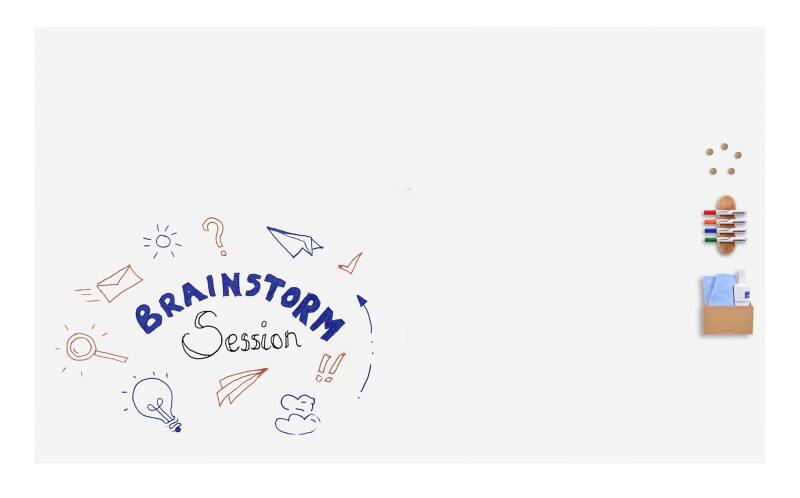 Legamaster WALL-UP Whiteboard Magnetisch Emaille 200 (B) x 119,5 (H) cm