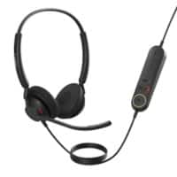 Jabra Engage 40 Verkabelt Headset Kopfbügel USB Ohne Bluetooth Mit Mikrofon Stereo Schwarz