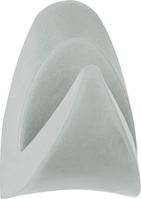 Maul Neodym Gebogene und flache Seiten Hakenmagnet Grau 6 kg Tragfähigkeit 2 Stück