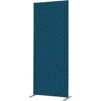 SHOWDOWN Deco Raumteiler Aluminium Blau 870 x 450 x 2.020 mm