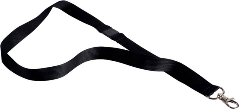 Pavo Textilband Clip 20 cm Schwarz 10 Stück