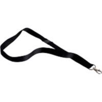 Pavo Textilband Clip 20 cm Schwarz 10 Stück