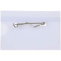 Pavo Namensschilder Pin 6 x 4 x 4 cm PVC (Polyvinylchlorid) 50 Stück