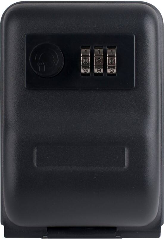 Pavo Schlüsselschrank 1 Haken Kombinationsschloss 8016679 Schwarz