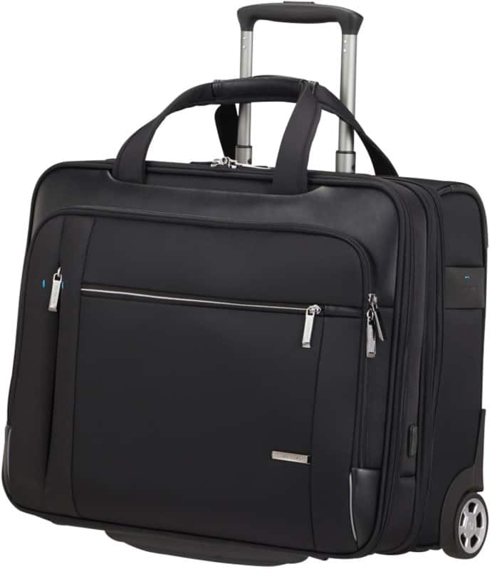 Samsonite Spectrolite 3.0 Trolley-Koffer 17,3“ 49,5 x 25,5 x 40 cm Nylon, PES (Polyester), PU (Polyurethan) Schwarz