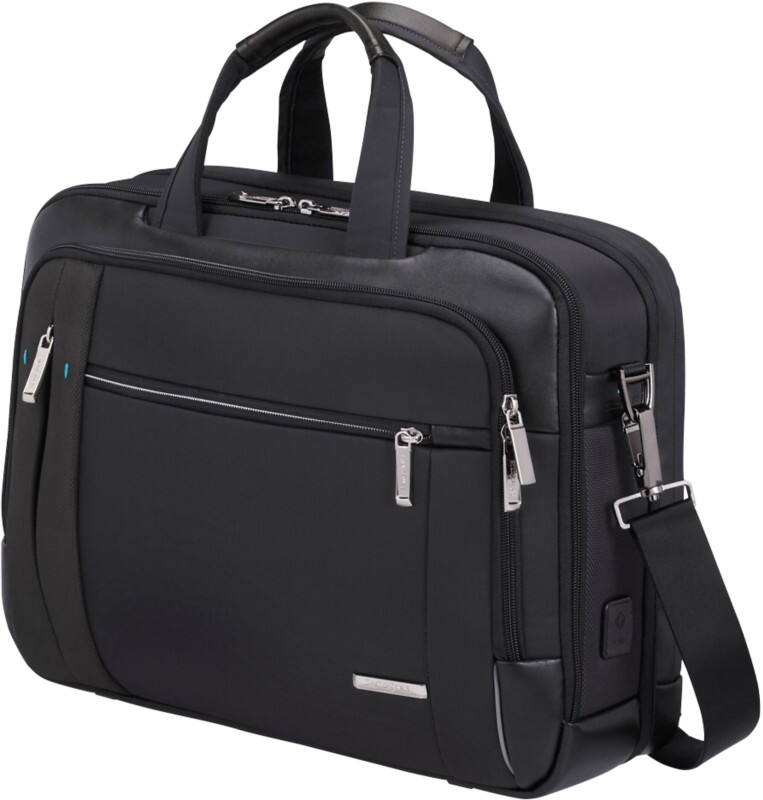 Samsonite Spectrolite 3.0 Schultertasche 15,6&#034; 43 x 33 x 14 cm Nylon, PES (Polyester), PU (Polyurethan) Schwarz