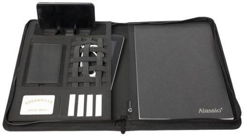 Alassio PALAU Konferenzmappe 26,5 x 4 x 33,5 cm Recycelt PET (Polyethylenterephthalat) Anthrazit