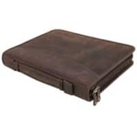 PRIDE AND SOUL VIGGO Konferenzmappe 28 x 5 x 35,5 cm Leder Braun