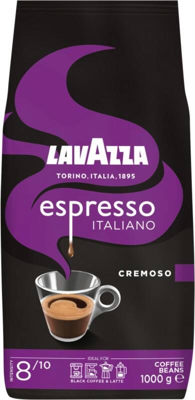 Lavazza Espresso Cremoso Kaffeebohnen Arabica 1 kg