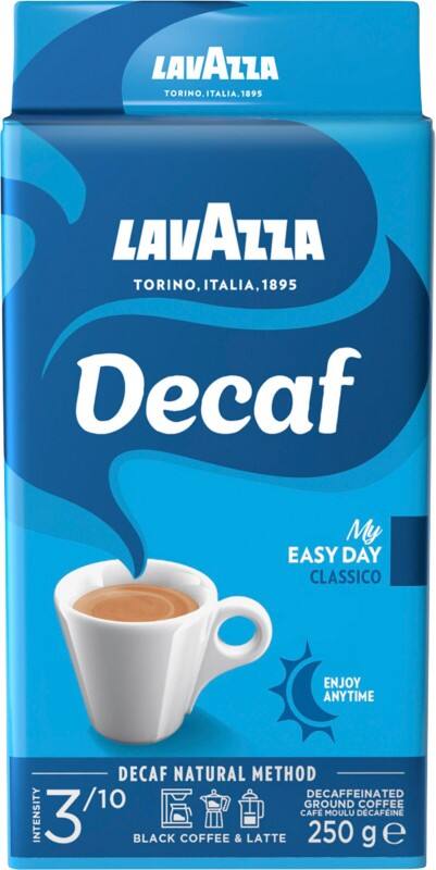 Lavazza Entkoffeiniert Gemahlener Kaffee Gemahlen Leicht 250 g
