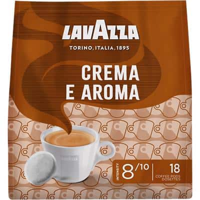 Lavazza Kaffeepads Cremig Intensität 8/10 Dunkel 18 Stück