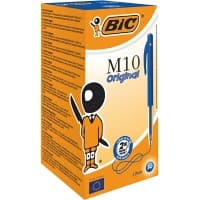 BIC M10 Original Kugelschreiber Blau Mittel 0,4 mm 50 Stück