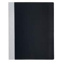 Office Depot Sichtbuch DIN A4, 20 Hüllen DIN A4 Schwarz Polypropylen 24,5 x 1,5 x 31 cm